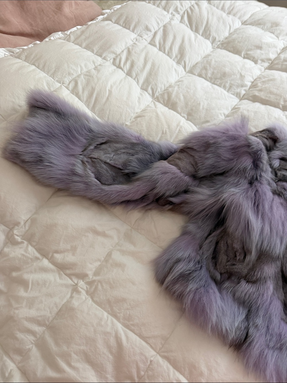 Fur Mauve Collared Jacket - Picture 10 of 12